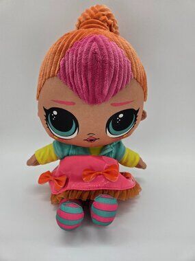 LOL Surprise Neon QT Cutie Soft Plush Girl Doll